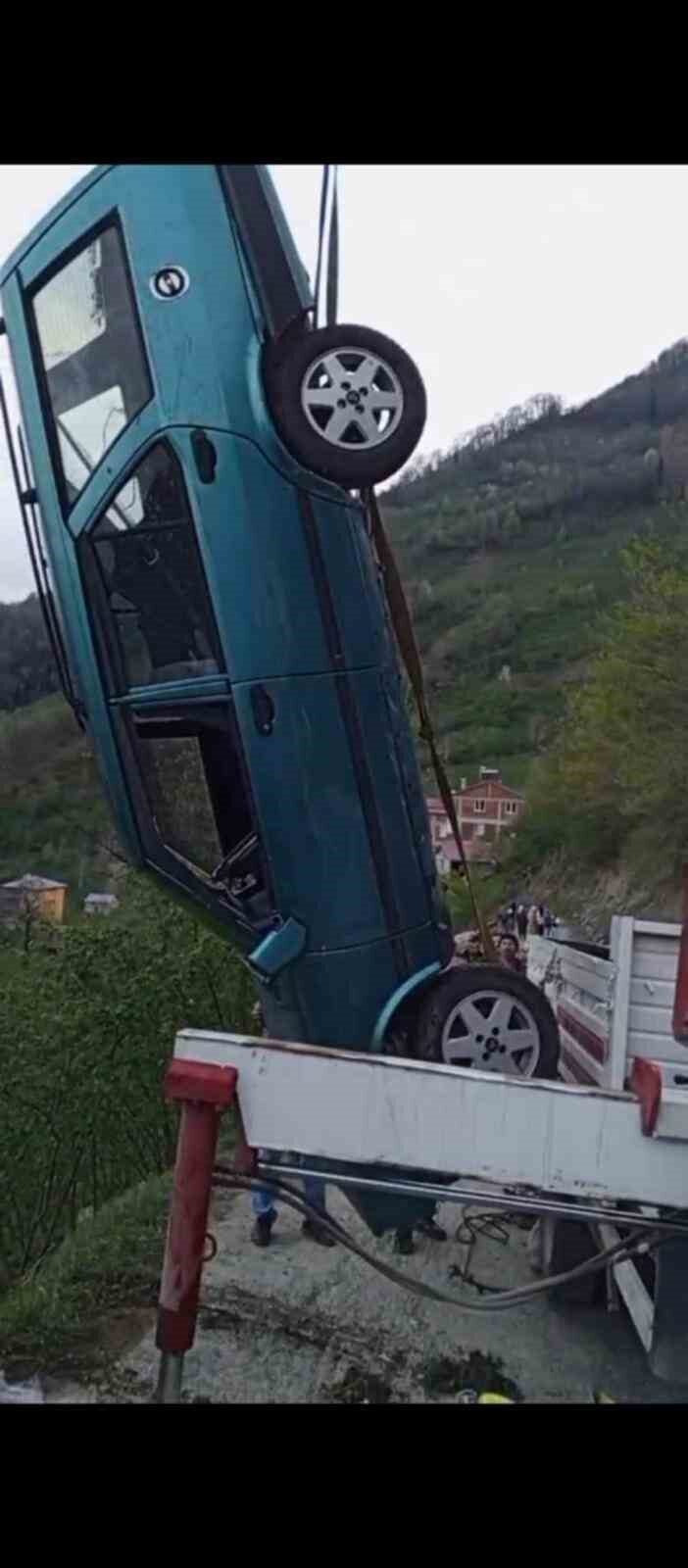 Giresun’da trafik kazası: 1 ölü, 2 yaralı