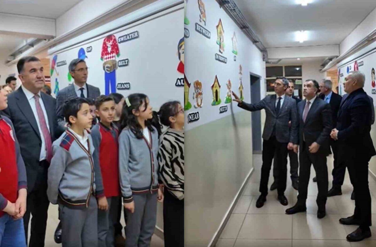 "İngilizce Sokağı Projesi", Vali Eldivan tarafından yerinde incelendi