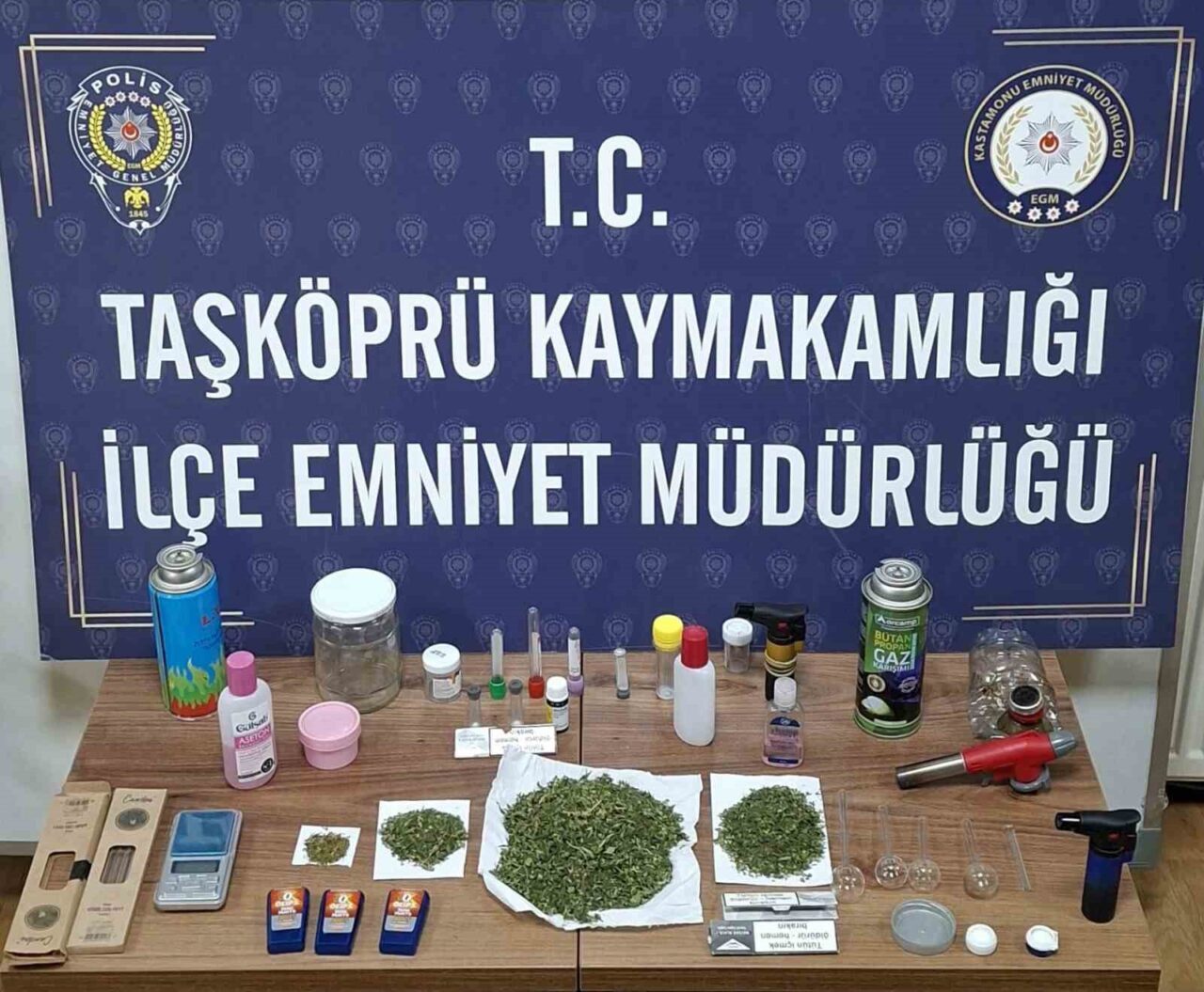 Kastamonu’da uyuşturucu operasyonu: 1 gözaltı