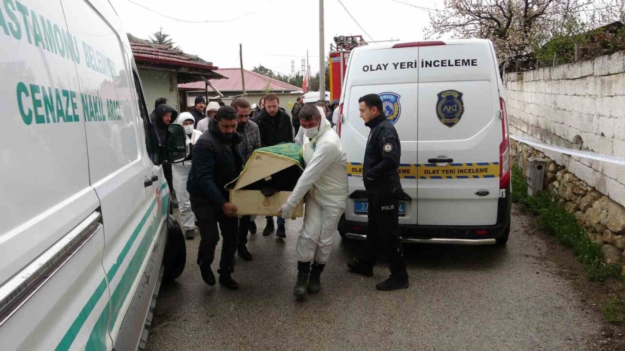 Kastamonu’da yanan evde bulunan cesedin ev sahibine ait olduğu tespit edildi