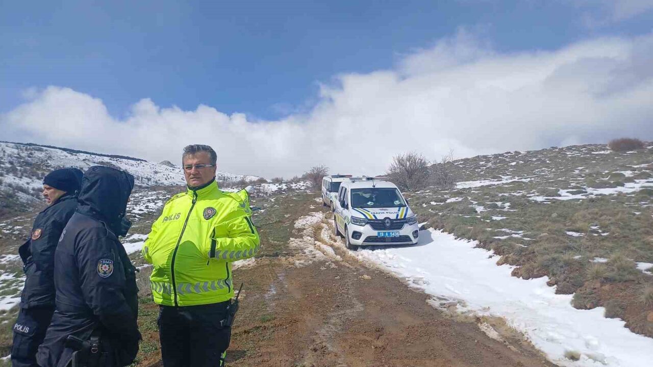 Polisi peşine takan 16 yaşındaki sürücü ormanlık alanda yakalandı