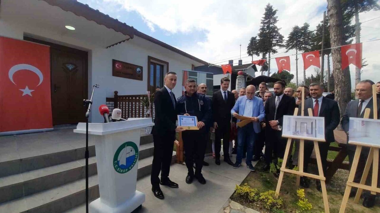 Sinop’ta köy yaşam merkezleri halkın kullanımına sunuldu