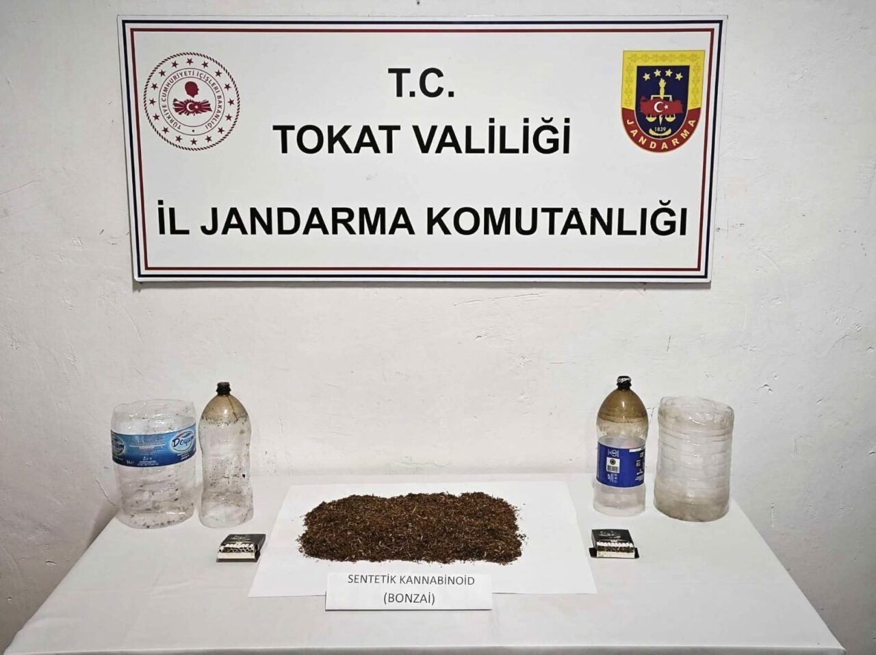 Tokat’ta jandarmadan zehir tacirlerine darbe