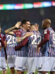 Trendyol Süper Lig : Trabzonspor: 2 - Çaykur Rizespor: 0 (İlk yarı)