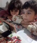 Yangında ölen minik kardeşler toprağa verildi