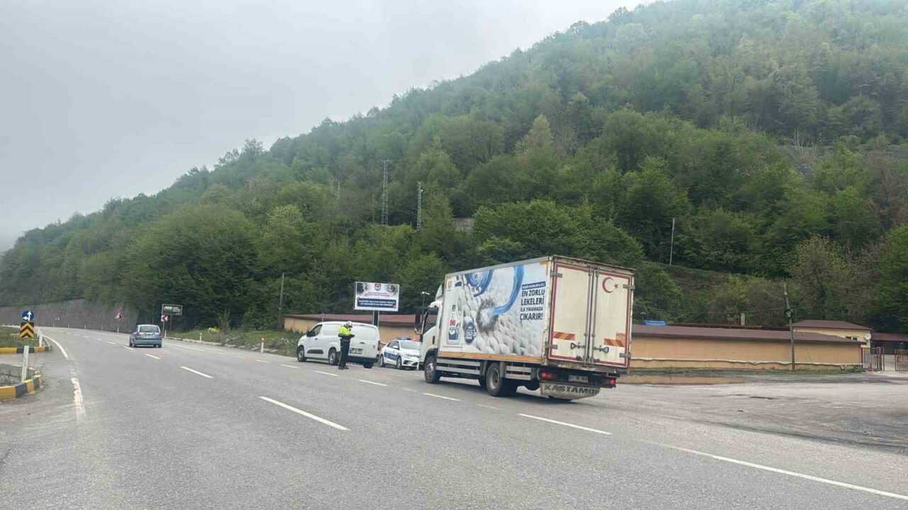Zonguldak’ta bayram dönüşü trafik denetimleri arttırıldı