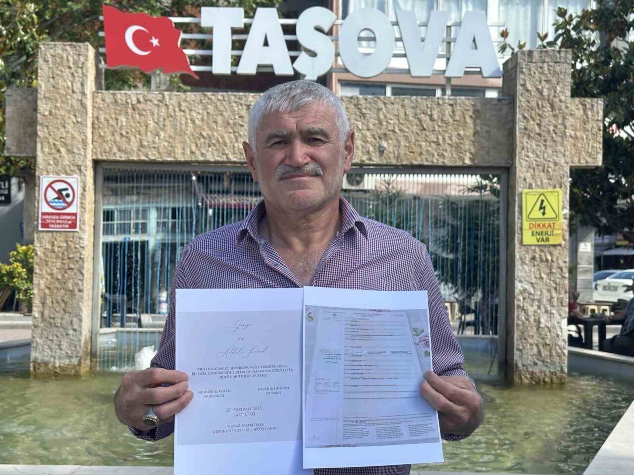 41 yıl Almanya’da çalıştı, oğlunun düğününe gidemiyor: Schengen vizesi için yardım bekliyor