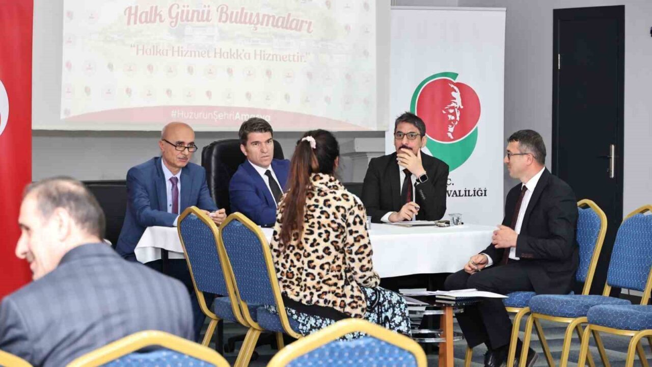 Amasya’da hamile kadın resmi nikah için halk gününe başvurdu, doğacak çocuğuna valinin adını verecek