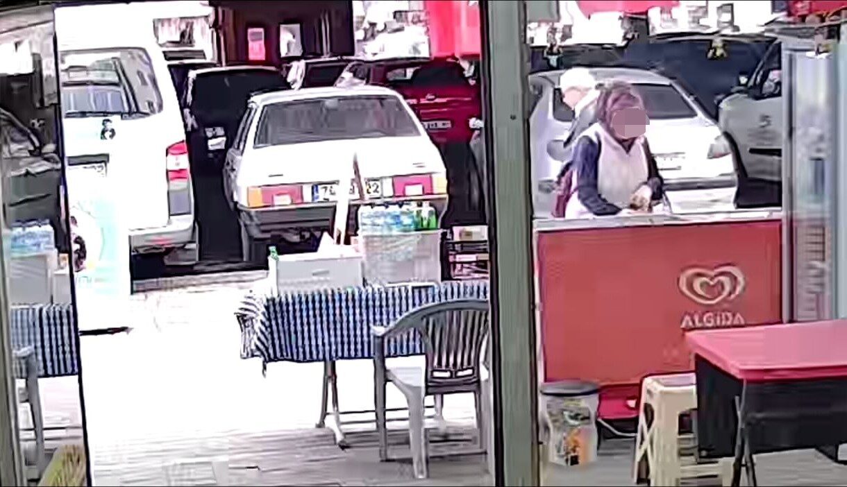 Bal ve çaydanlık seti çalan zanlı yakalandı