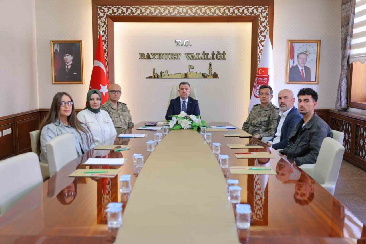 Bayburt’un Nisan ayı asayiş olayları değerlendirildi