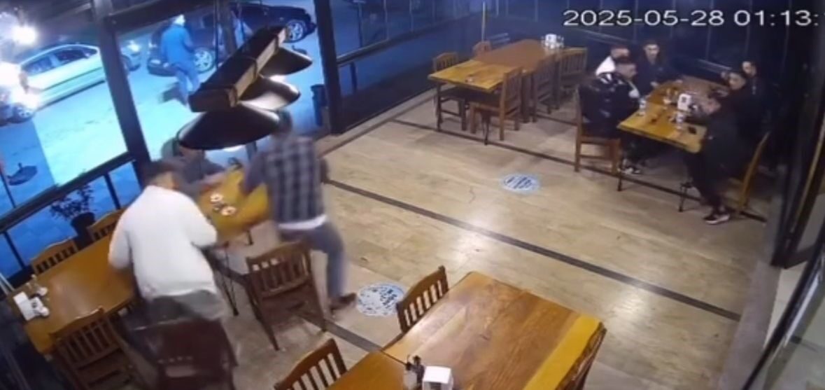 Bolu’da deprem anı kamerada