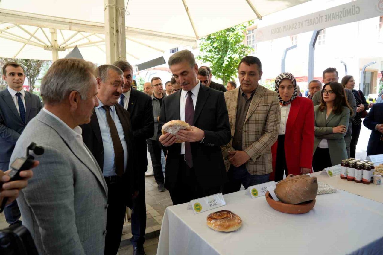 Gümüşhane’de Türk Mutfağı Haftası’nda yöresel lezzetler tanıtıldı