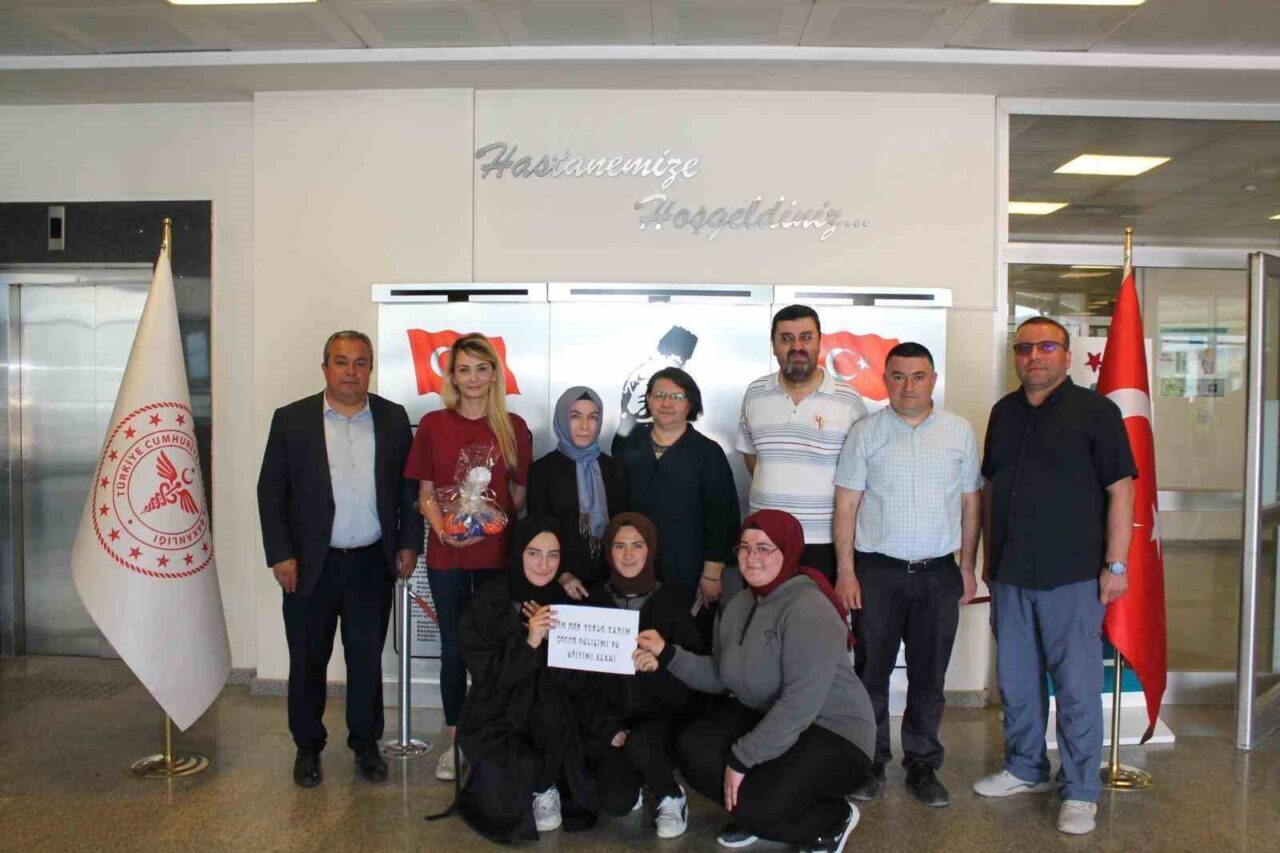 Meslek liselilerden yürekleri ısıtan etkinlik