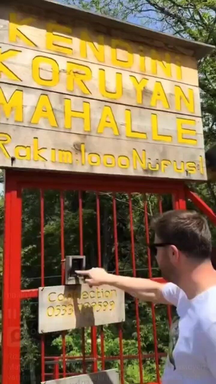 Rize’nin ‘Kendini koruyan mahalle’si sosyal medyada ilgi odağı oldu