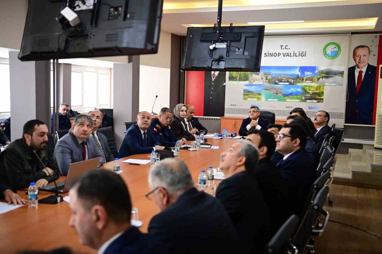 Sinop’ta İl Hayvanları Koruma Kurulu Toplantısı