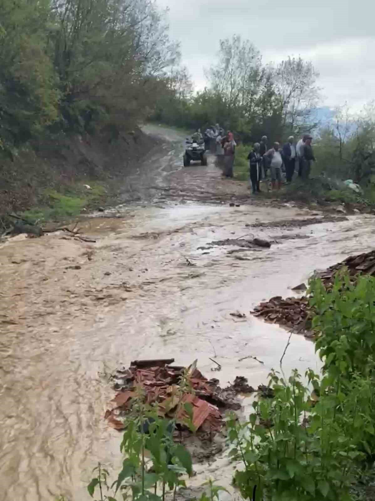 Tokat’ta sele kapılan 25 küçükbaş hayvan telef oldu