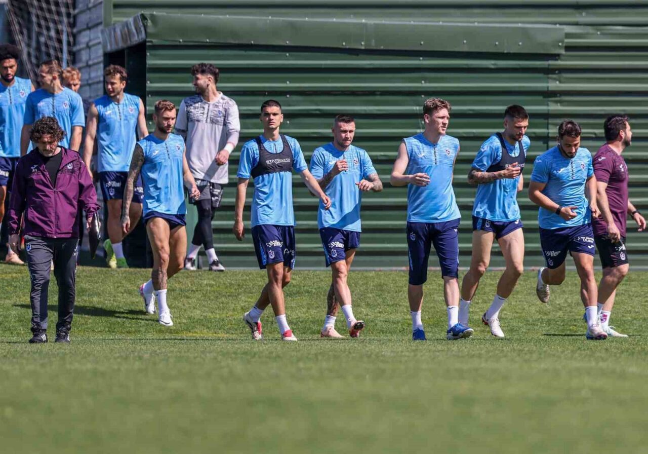 Trabzonspor, Samsunspor maçı hazırlıklarını tamamladı