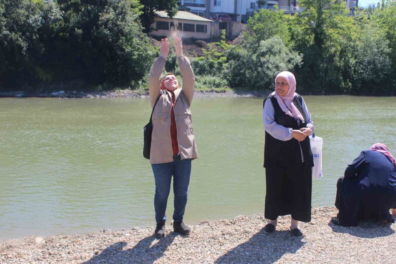 Uluslararası Giresun Aksu Festivali kapsamında Mayıs 7’si geleneği yaşatıldı