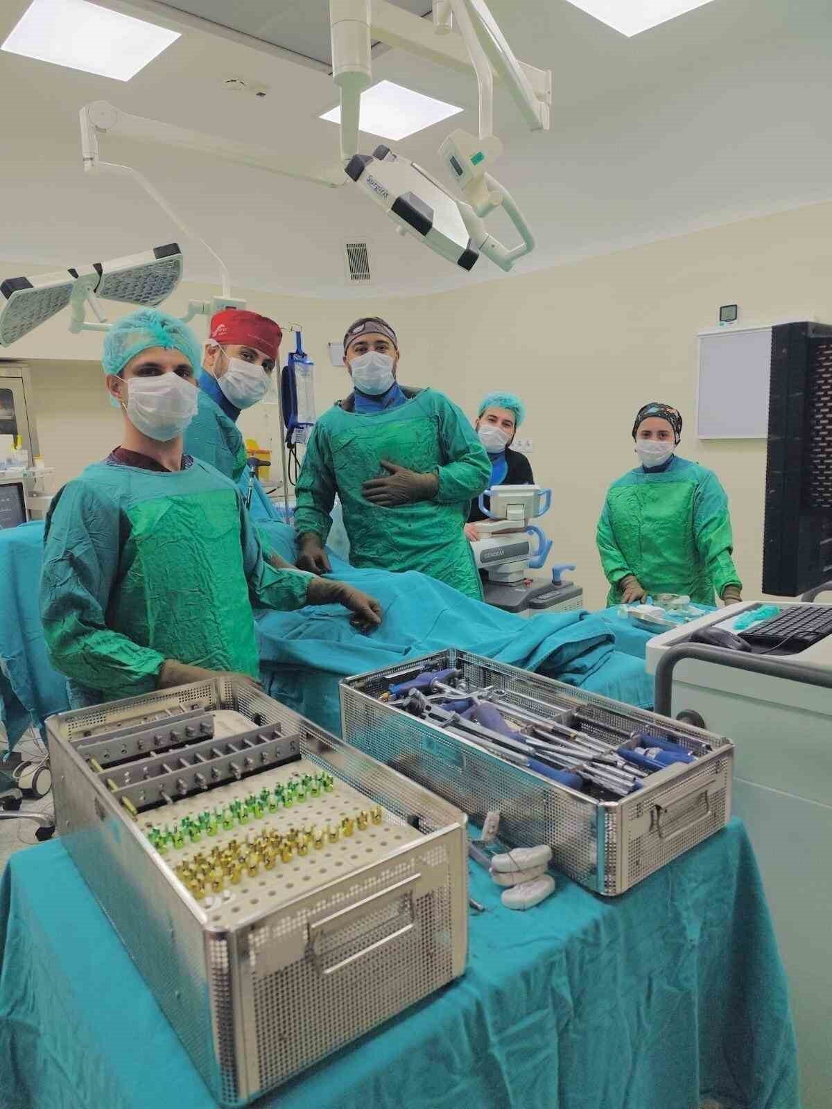 Bel kayması ameliyatı kapalı yöntemle başarılı bir şekilde gerçekleştirildi