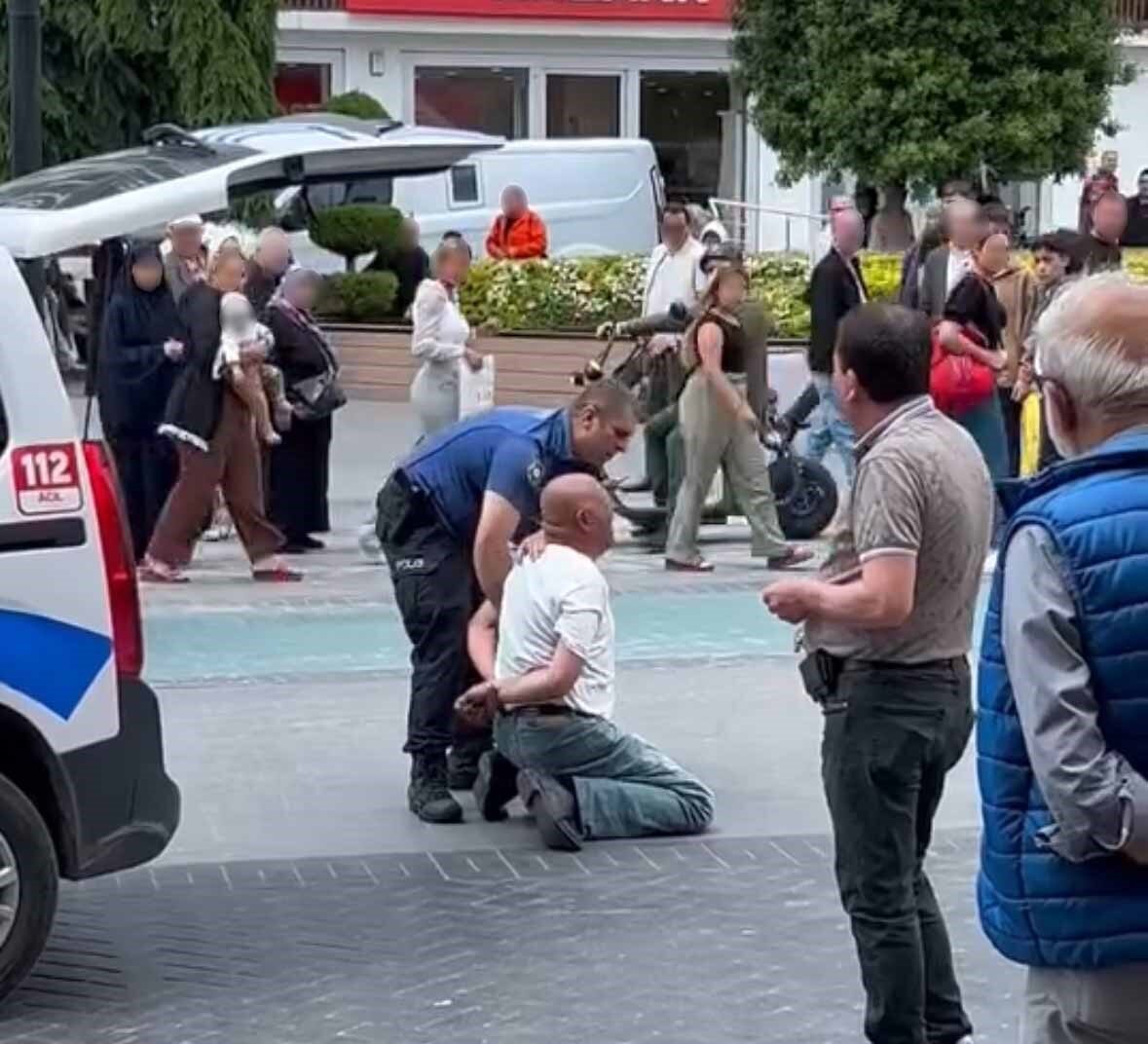 Çevreye rahatsızlık veren şüpheli gözaltına alındı