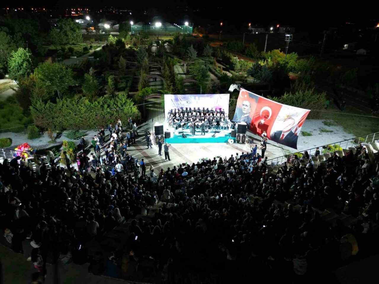 Çorum’dan Afşin’e türkülerle gönül köprüsü