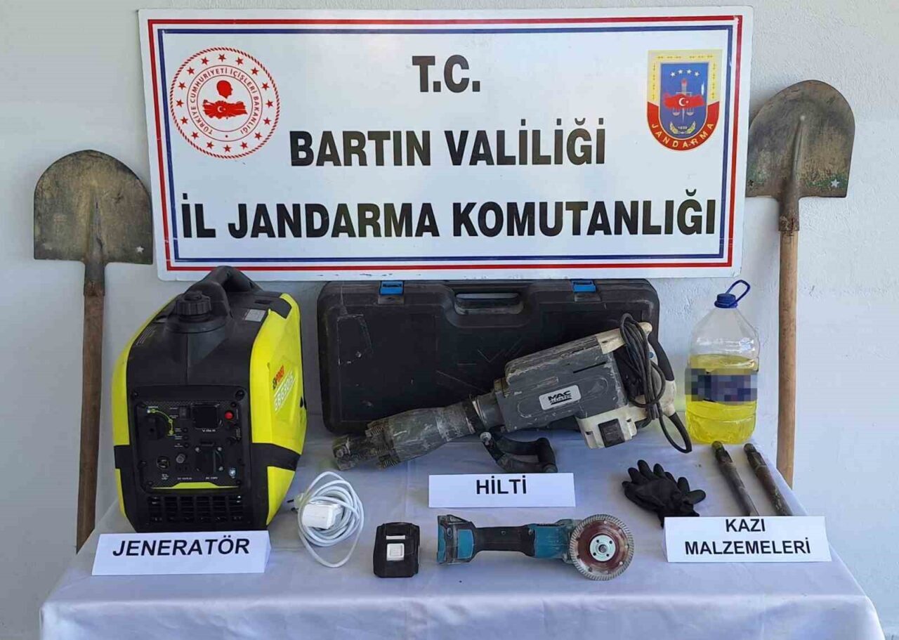 Define avcılarına suç üstü: 3 gözaltı