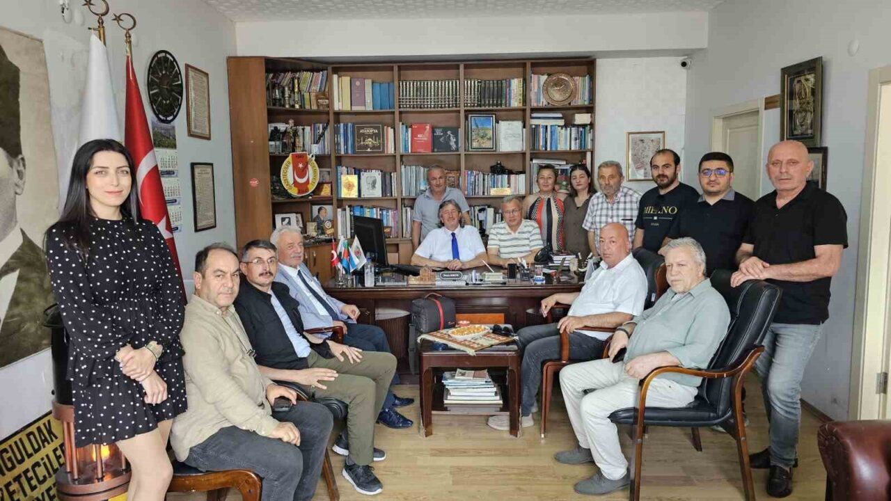 Gazeteciler bayramda buluştu