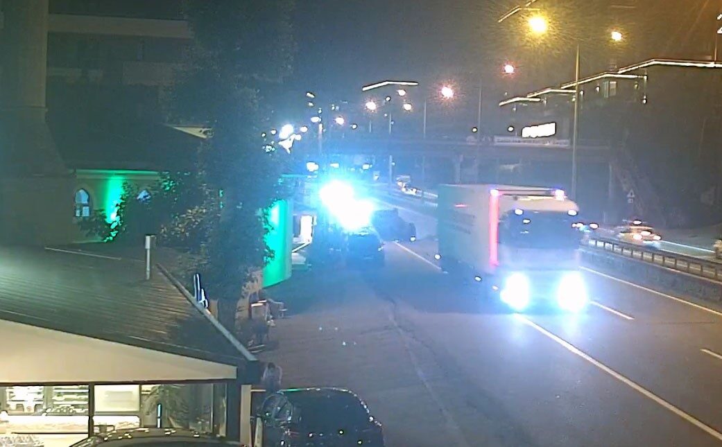 Giresun’daki feci kaza kamerada: 1 ölü, 2 yaralı