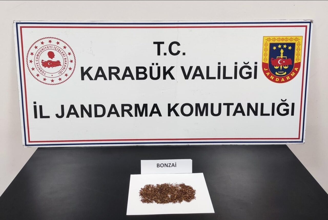 Karabük’te uyuşturucu operasyonu: 1 gözaltı