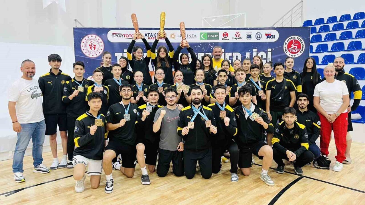 Karate Türkiye Premier Ligi’nin ikinci etabı Zonguldak’ta gerçekleştirildi