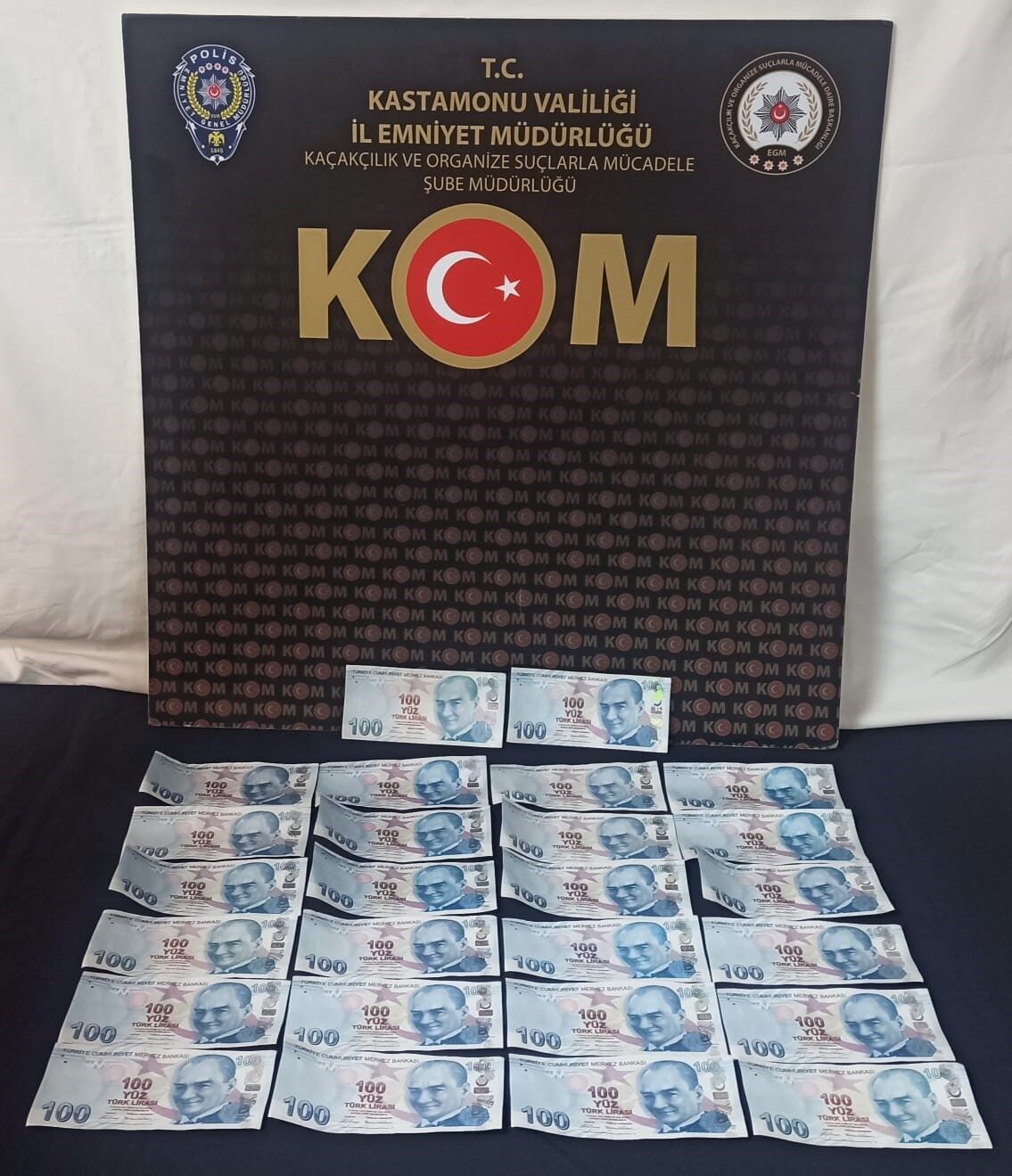 Kastamonu’da sahte para operasyonu: 1 gözaltı