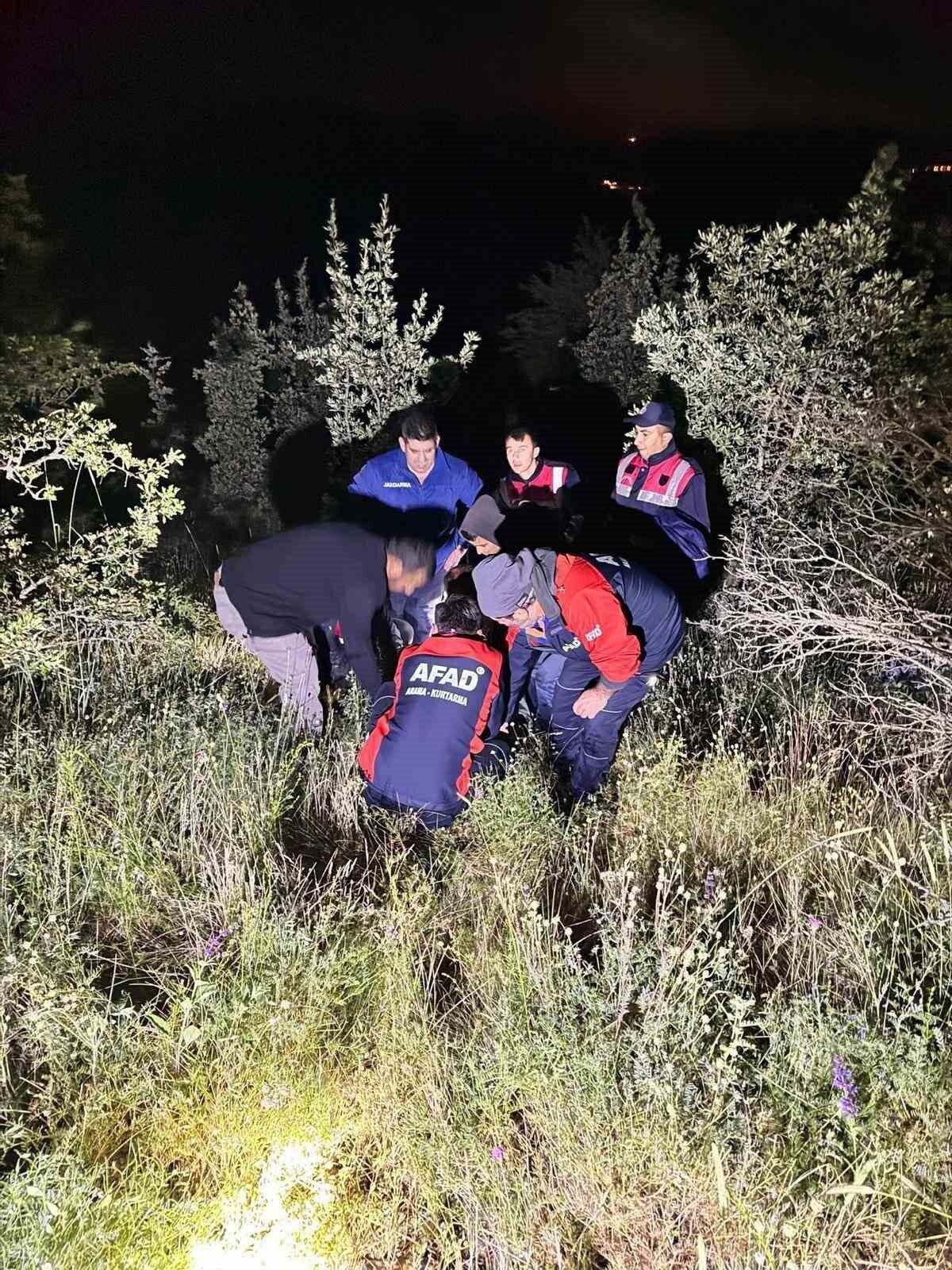 Kaybolan zihinsel engelli kadın 12 saat sonra bulundu