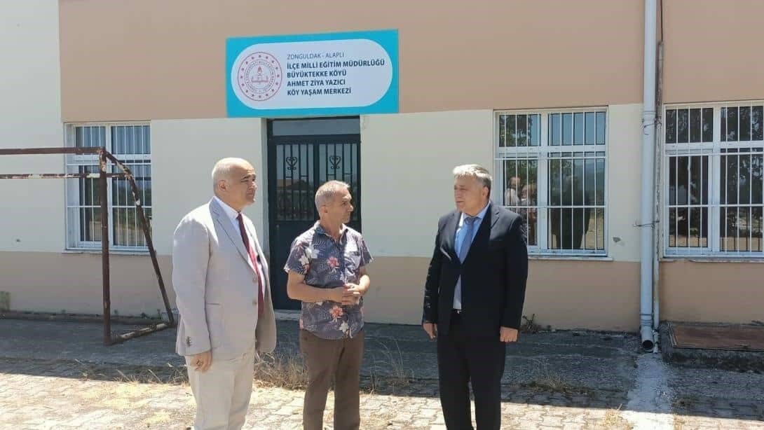 Köy okulunun kapıları 7 yıl sonra açılacak