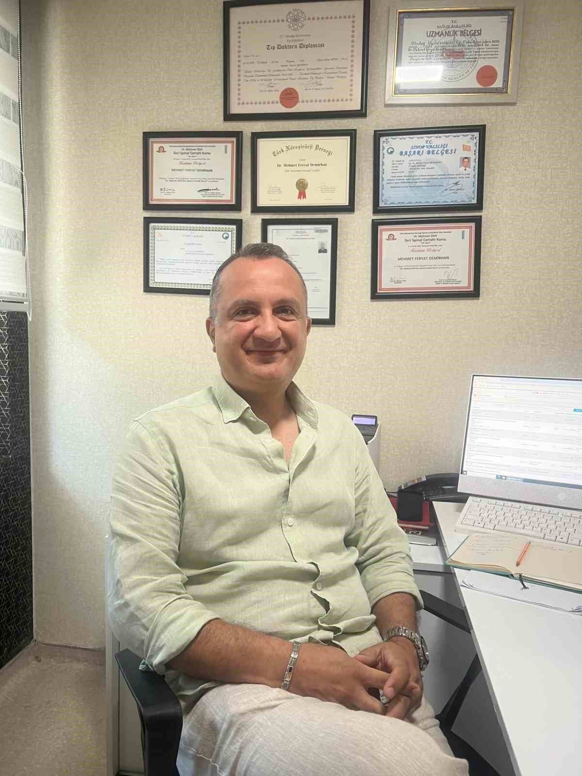 Op. Dr. Mehmet Feryat Demirhan: "Çocuklarda kafa travmaları ihmal edilmemeli"