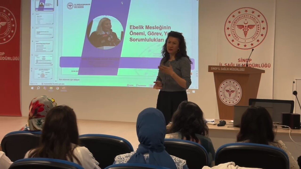 Sinop’ta ebelere afet durumunda doğum yönetimi eğitimi
