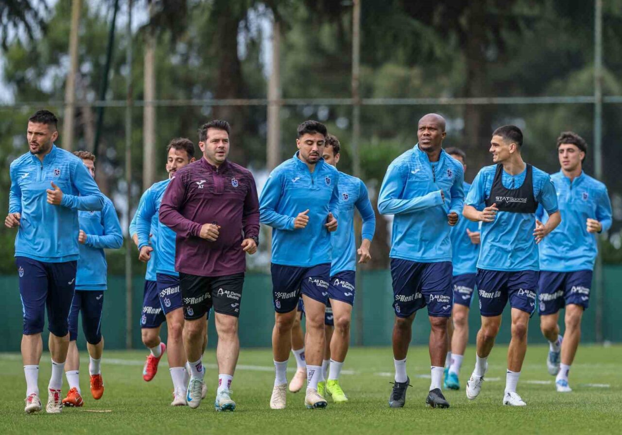 Trabzonspor’da kamp öncesi yoğun mesai