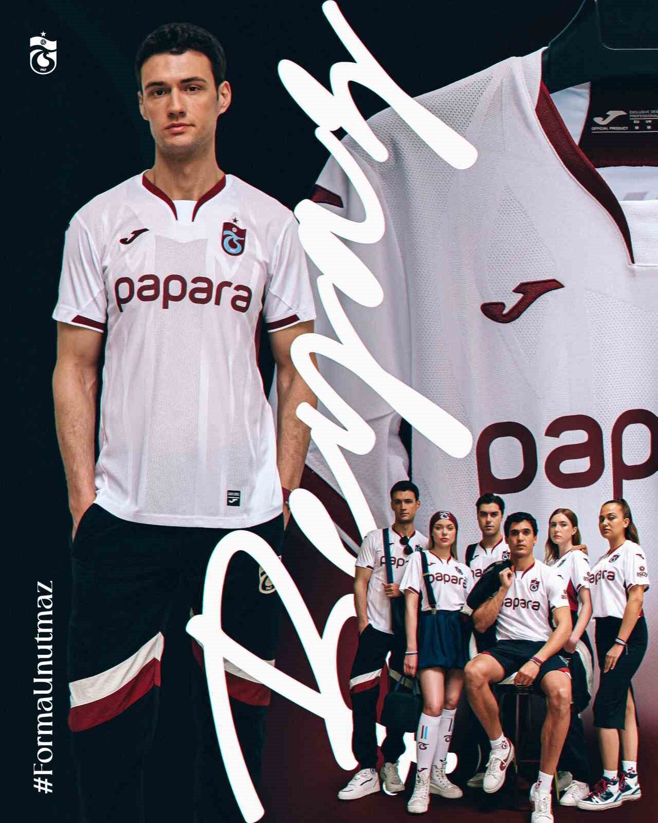 Trabzonspor’un 2025-2026 sezonu formaları satışa çıkıyor