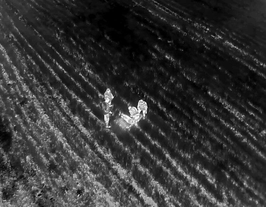 Zihinsel engelli kayıp vatandaş termal kamera yardımıyla bulundu