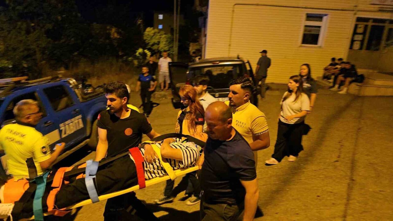 Zonguldak’ta kontrolden çıkan motosiklet devrildi: 1 yaralı