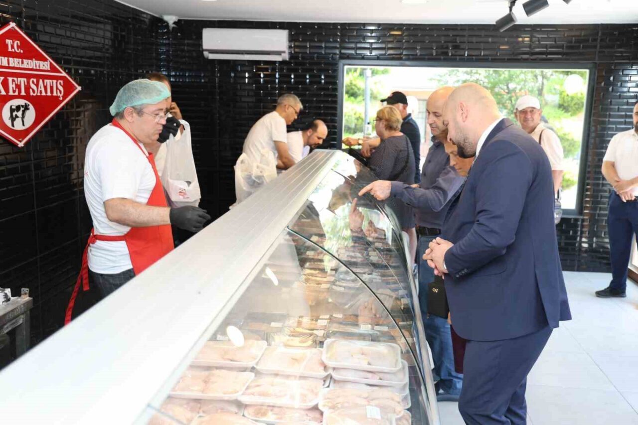 Atakum’a yeni halk et satış noktası