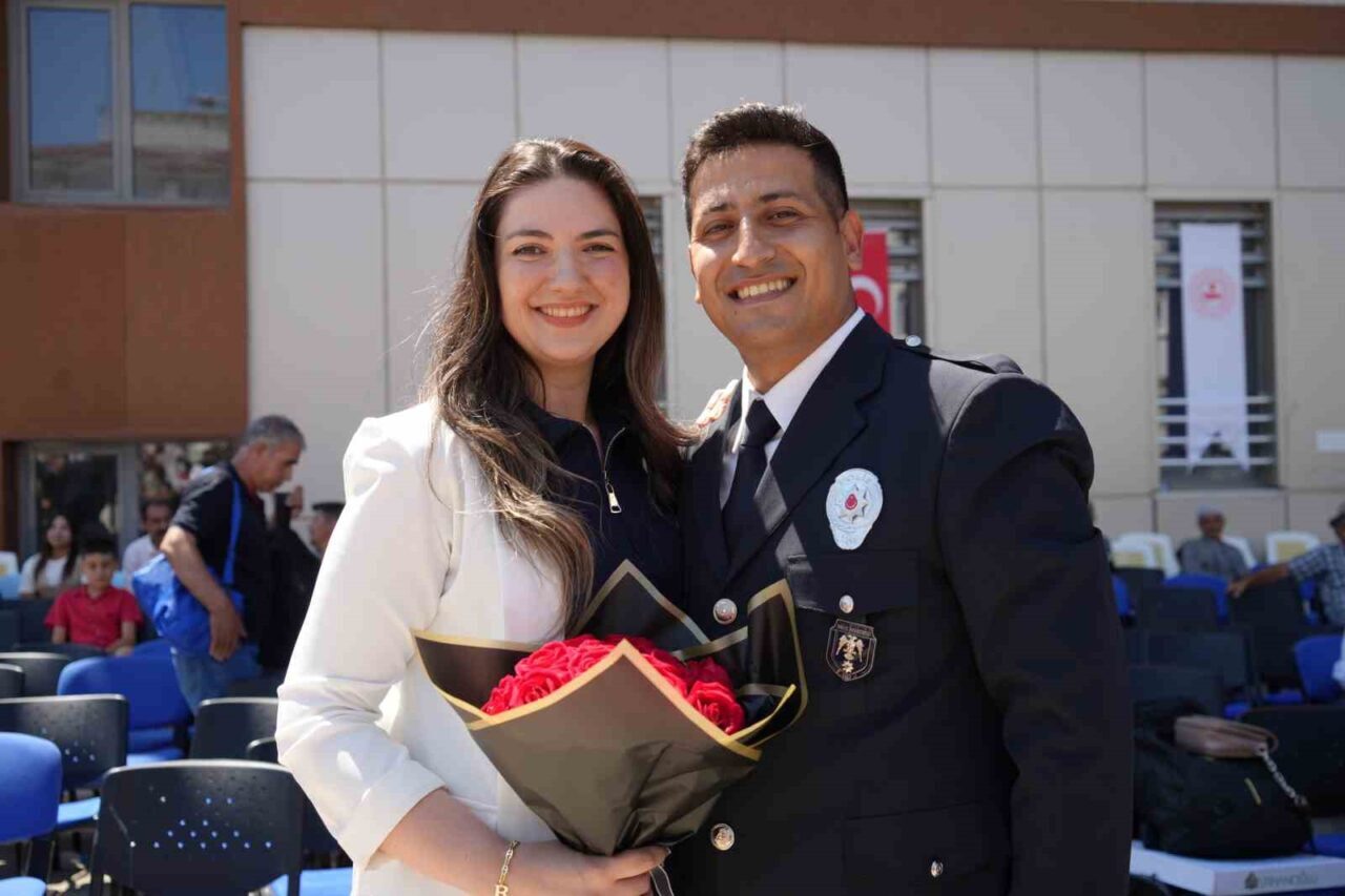 Bayburt POMEM’de çifte mutluluk: Kimisi mezuniyet sevinci yaşadı kimisi evlilik teklifi etti