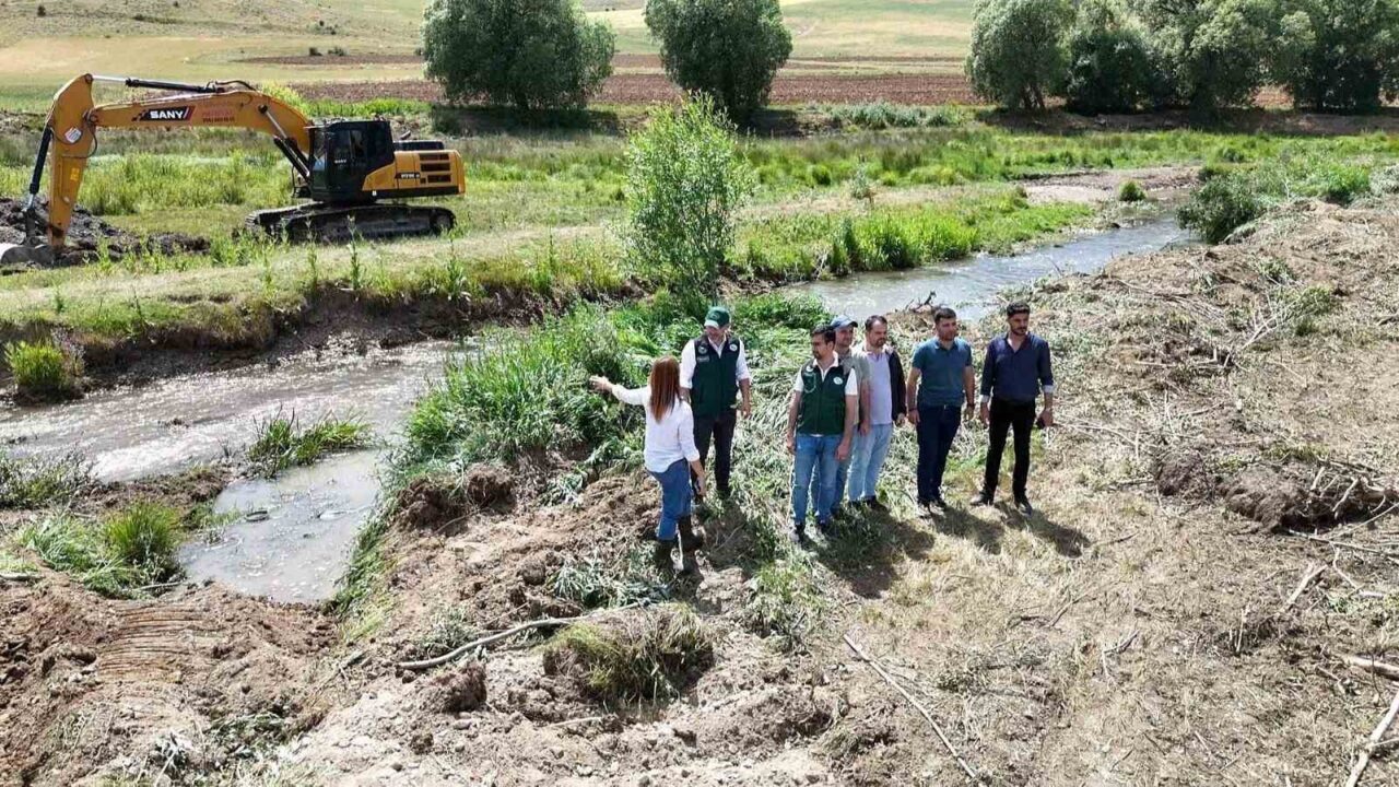 Bayburt’ta arazi toplulaştırma çalışmaları yerinde incelendi
