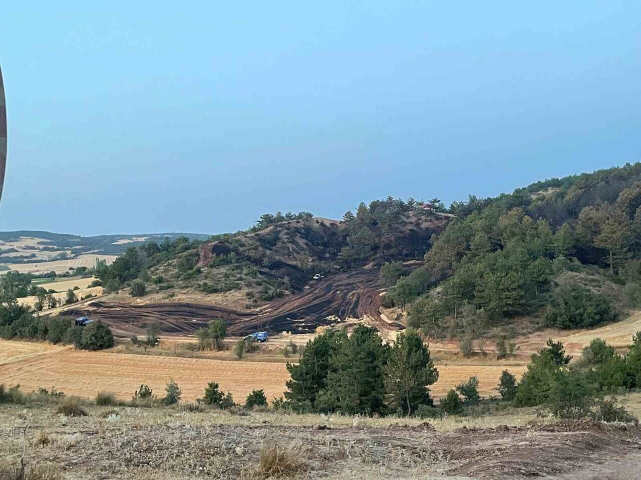 Bolu’daki orman yangını kontrol altına alındı