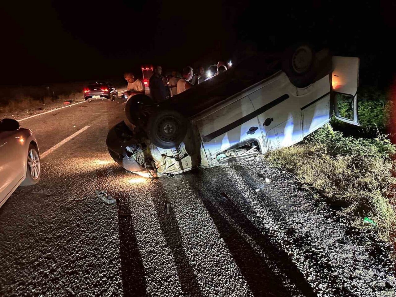 Çaycuma’da direksiyon hakimiyetini kaybeden otomobil takla attı: 1 yaralı