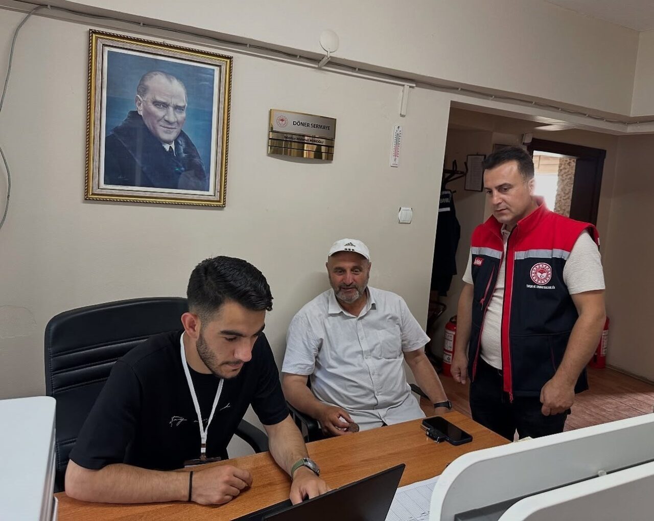 ’Genel Tarım Sayımı’ Aydıntepe’de tüm hızıyla sürüyor