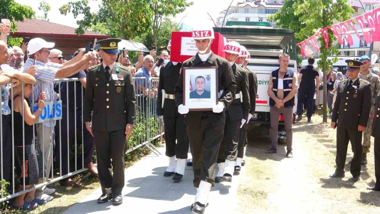 Giresun, Şehidini sonsuzluğa uğurladı
