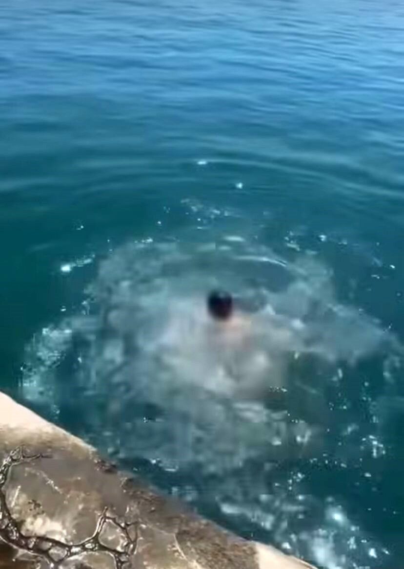 Giresun’da yürekleri ağza getiren boğulma tehlikesi