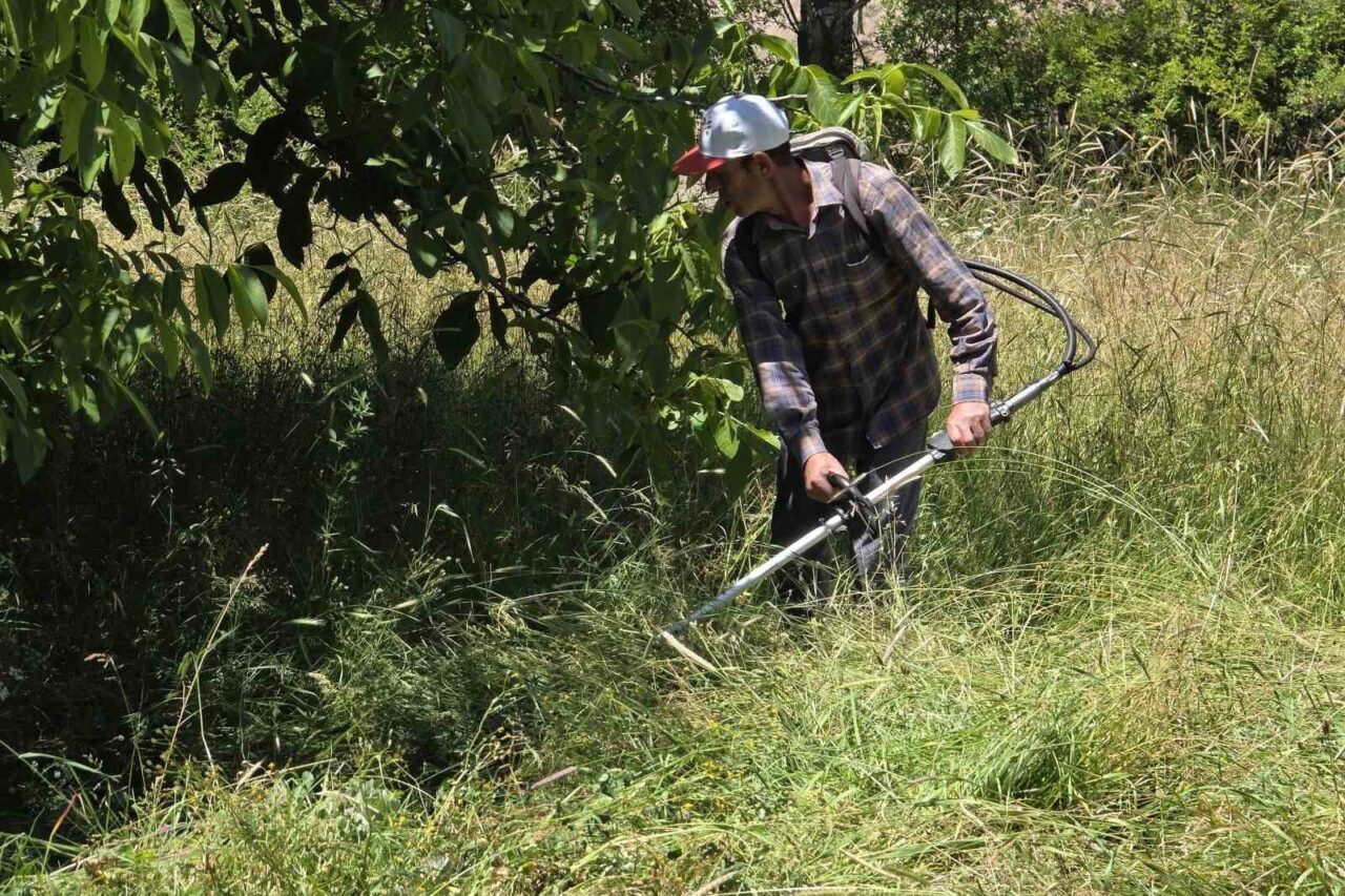 Gümüşhane’de ot biçme geleneği değişti, tırpanlar müzeye kalktı