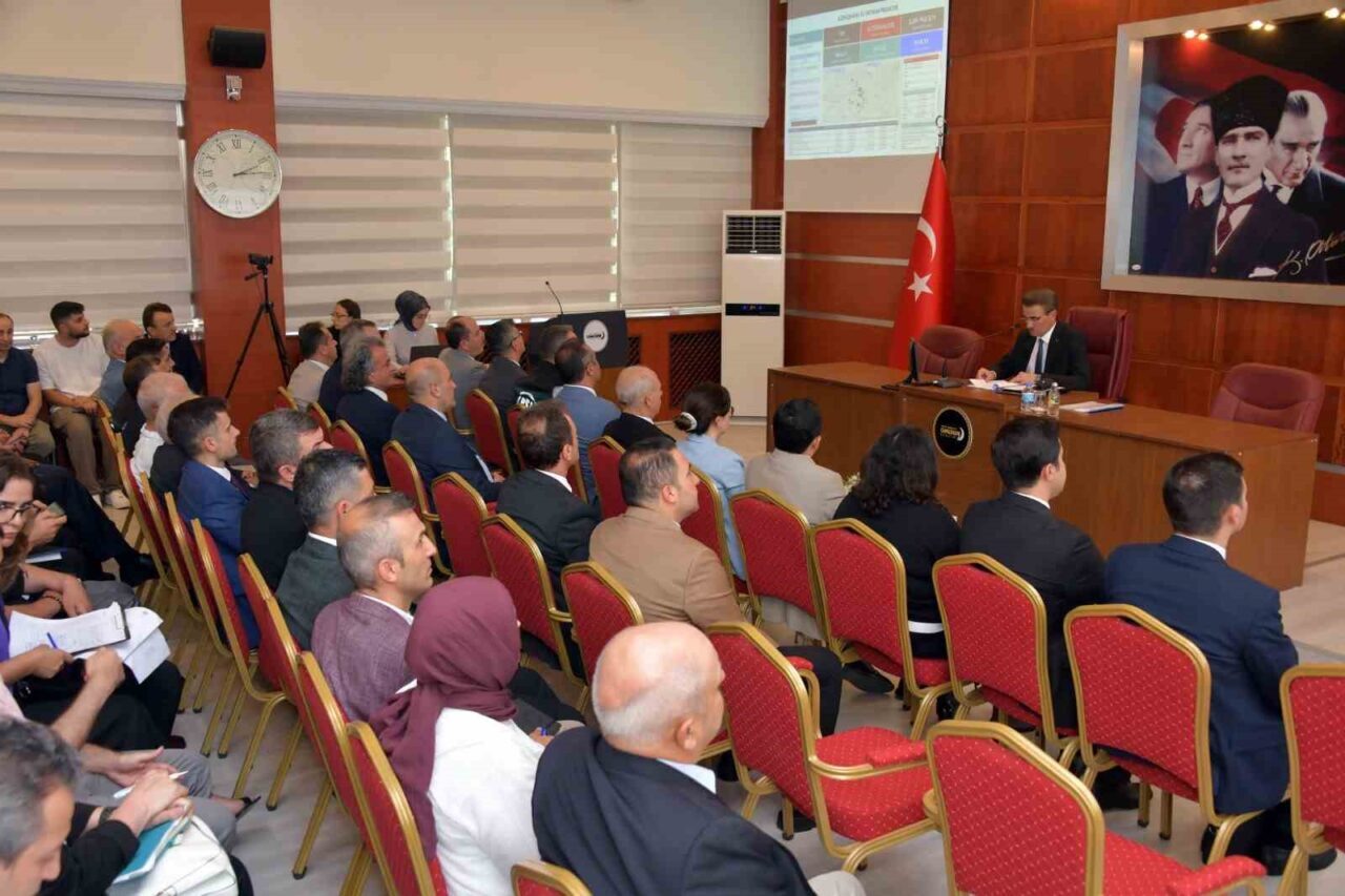 Gümüşhane’de yılın 3’üncü İl Koordinasyon Toplantısı yapıldı