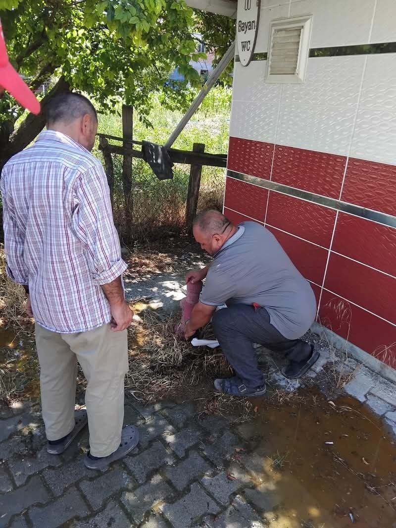 İskilip’te 44 köye yangın hortumu desteği